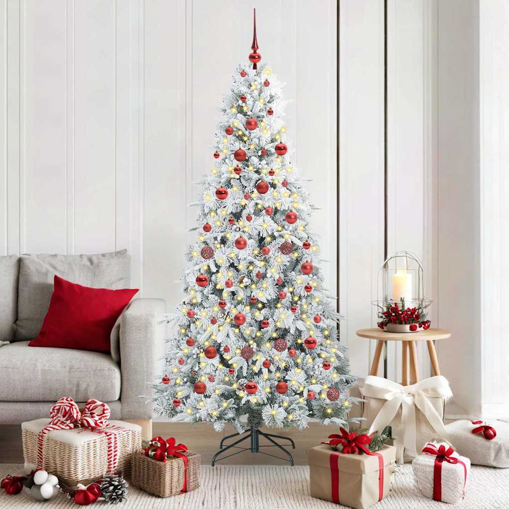 vidaXL Kunstmatige Inklapbare Kerstboom Groen 120 cm PE en PVC