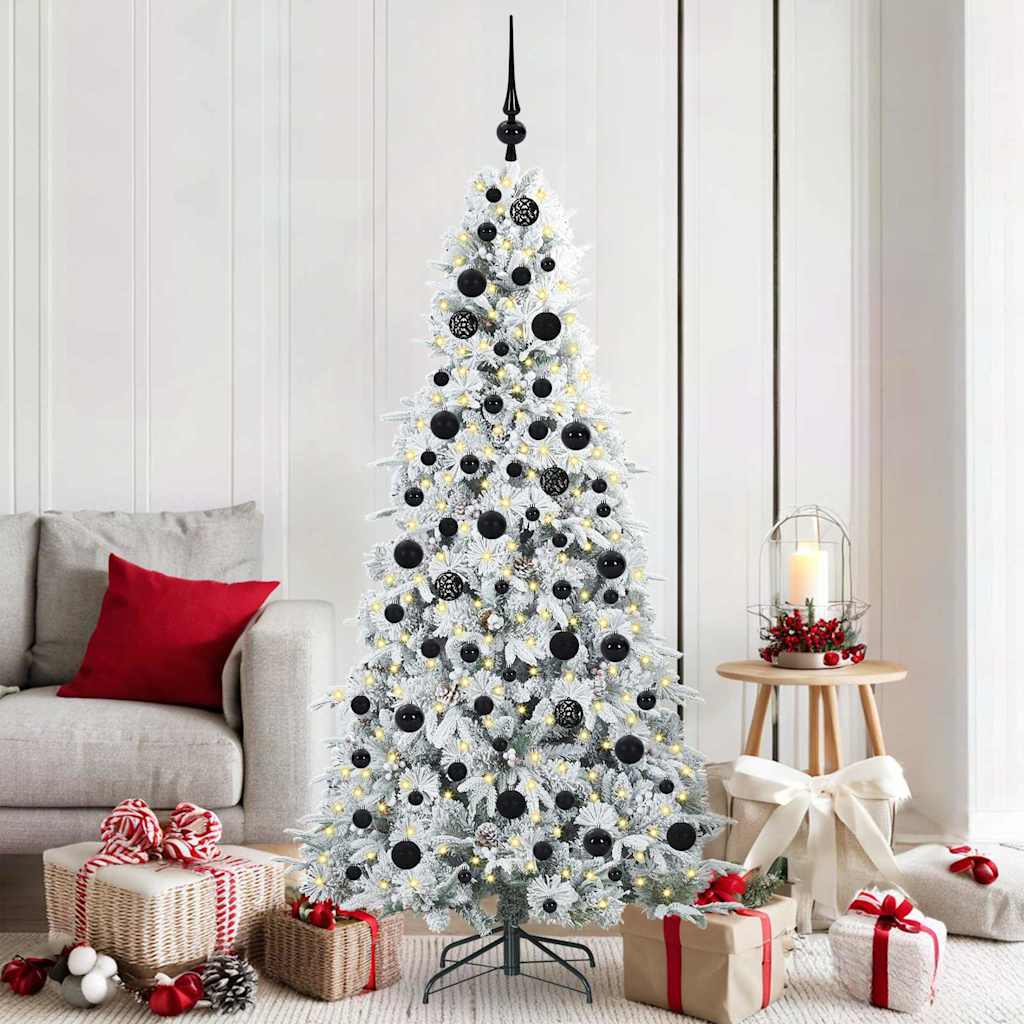 vidaXL Kunstmatige Inklapbare Kerstboom Groen 120 cm PE en PVC