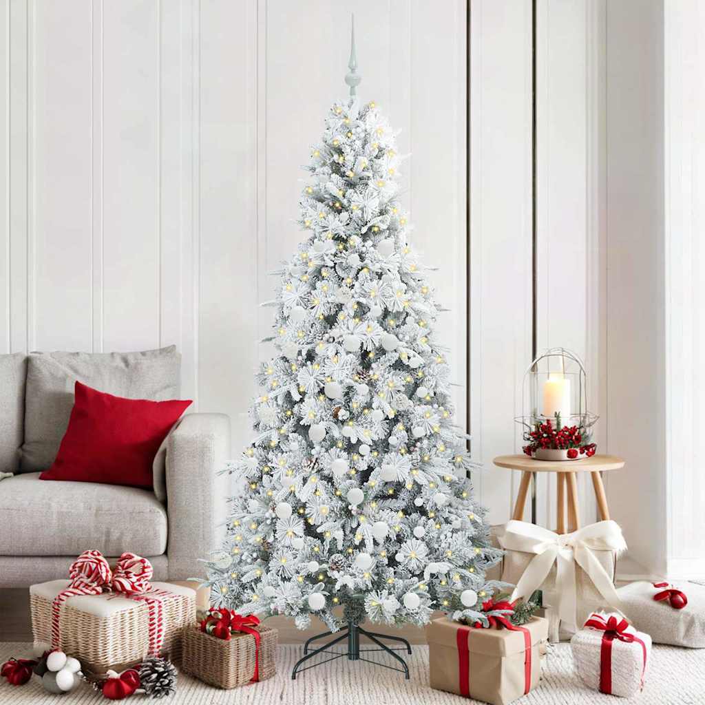 vidaXL Kunstmatige Inklapbare Kerstboom Groen 120 cm PE en PVC