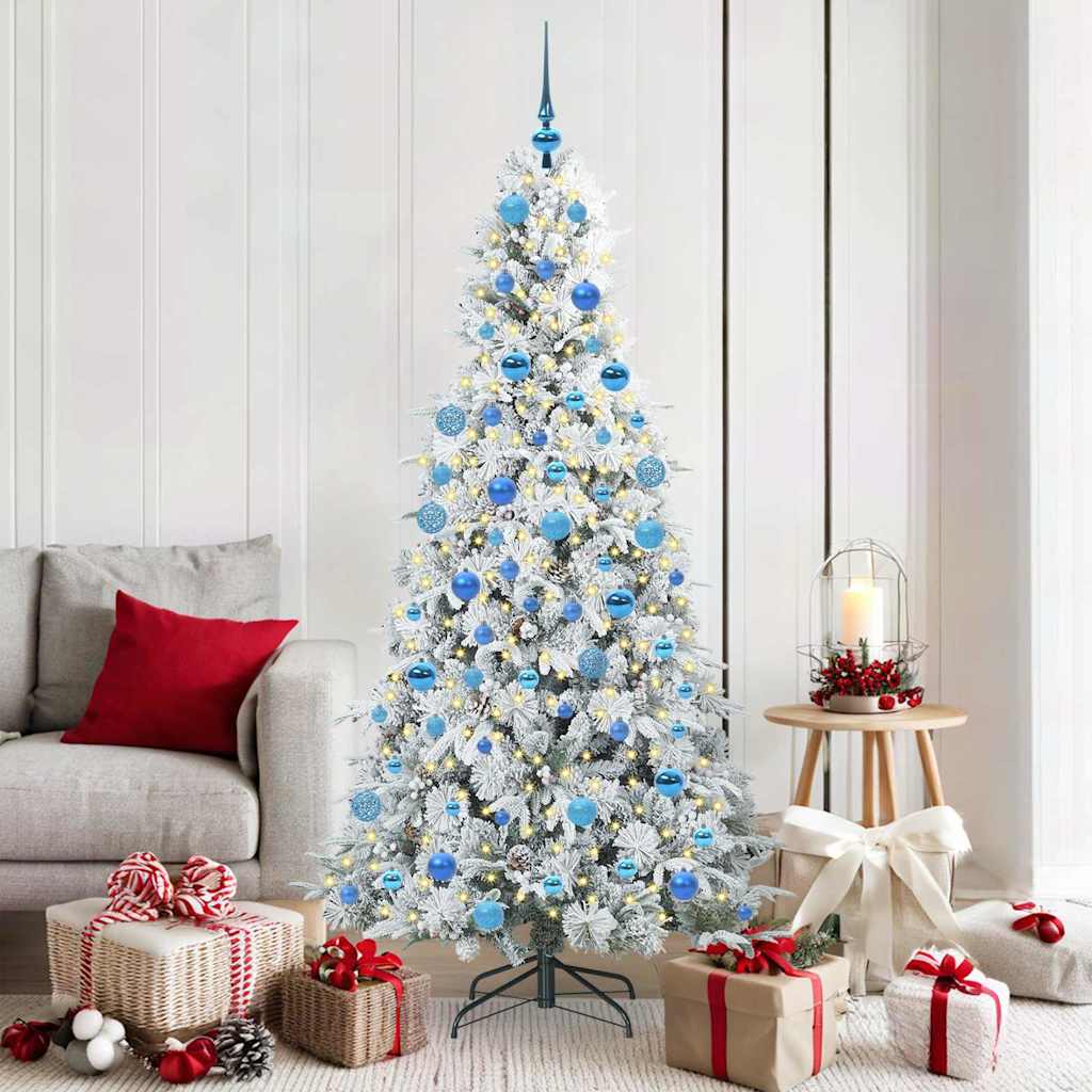 vidaXL Kunstmatige Inklapbare Kerstboom Groen 120 cm PE en PVC