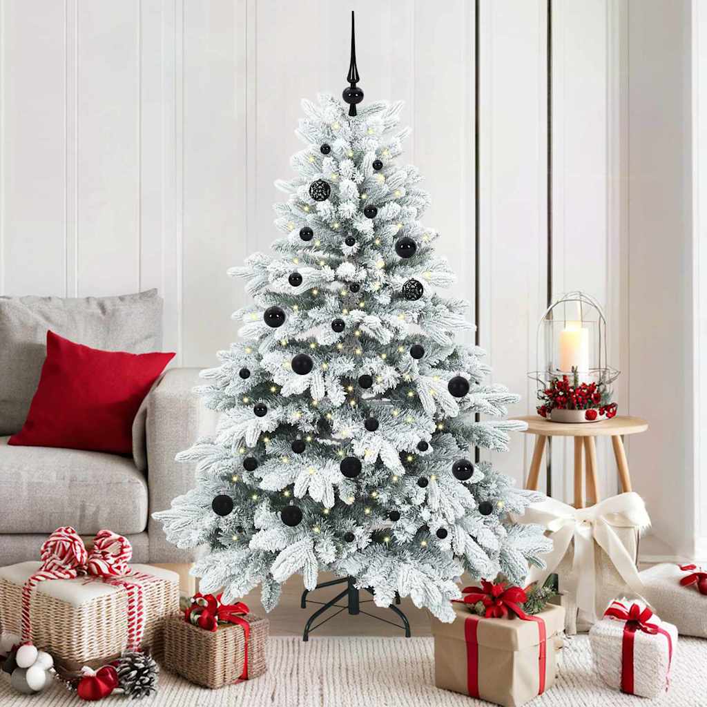 vidaXL Kunstkerstboom met 150 LED met standaard Groen 120 cm PE en PVC