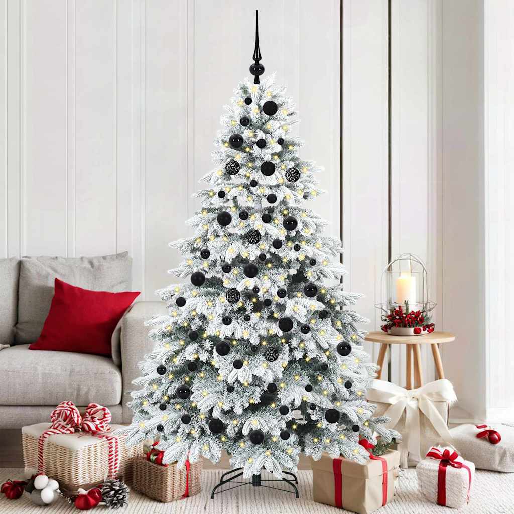 vidaXL Kunstkerstboom met 150 LED met standaard Groen 120 cm PE en PVC