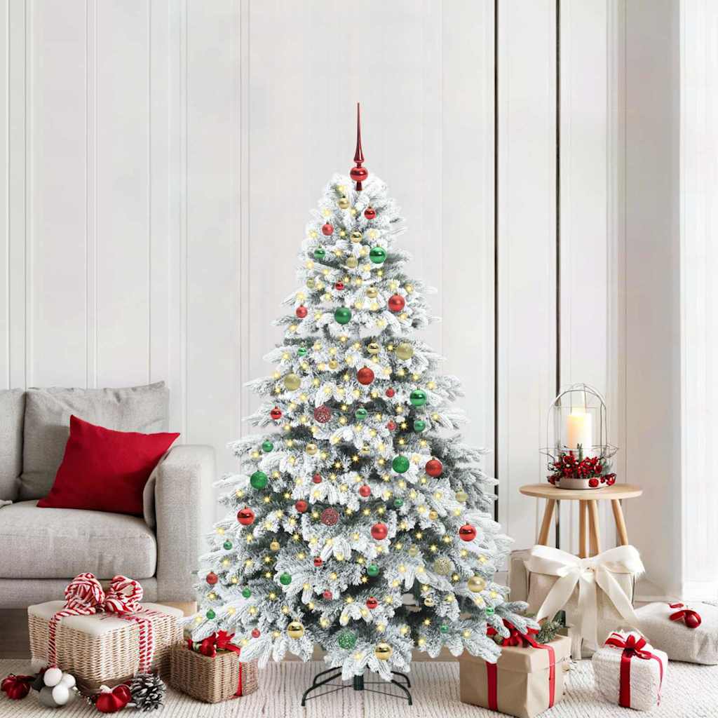 vidaXL Kunstkerstboom met 150 LED met standaard Groen 120 cm PE en PVC