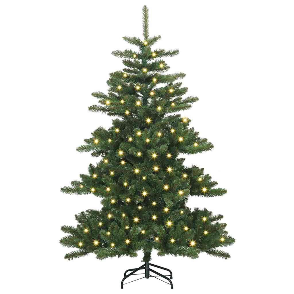 vidaXL Kunstmatige Inklapbare Kerstboom met 150 LED Groen 150 cm PVC