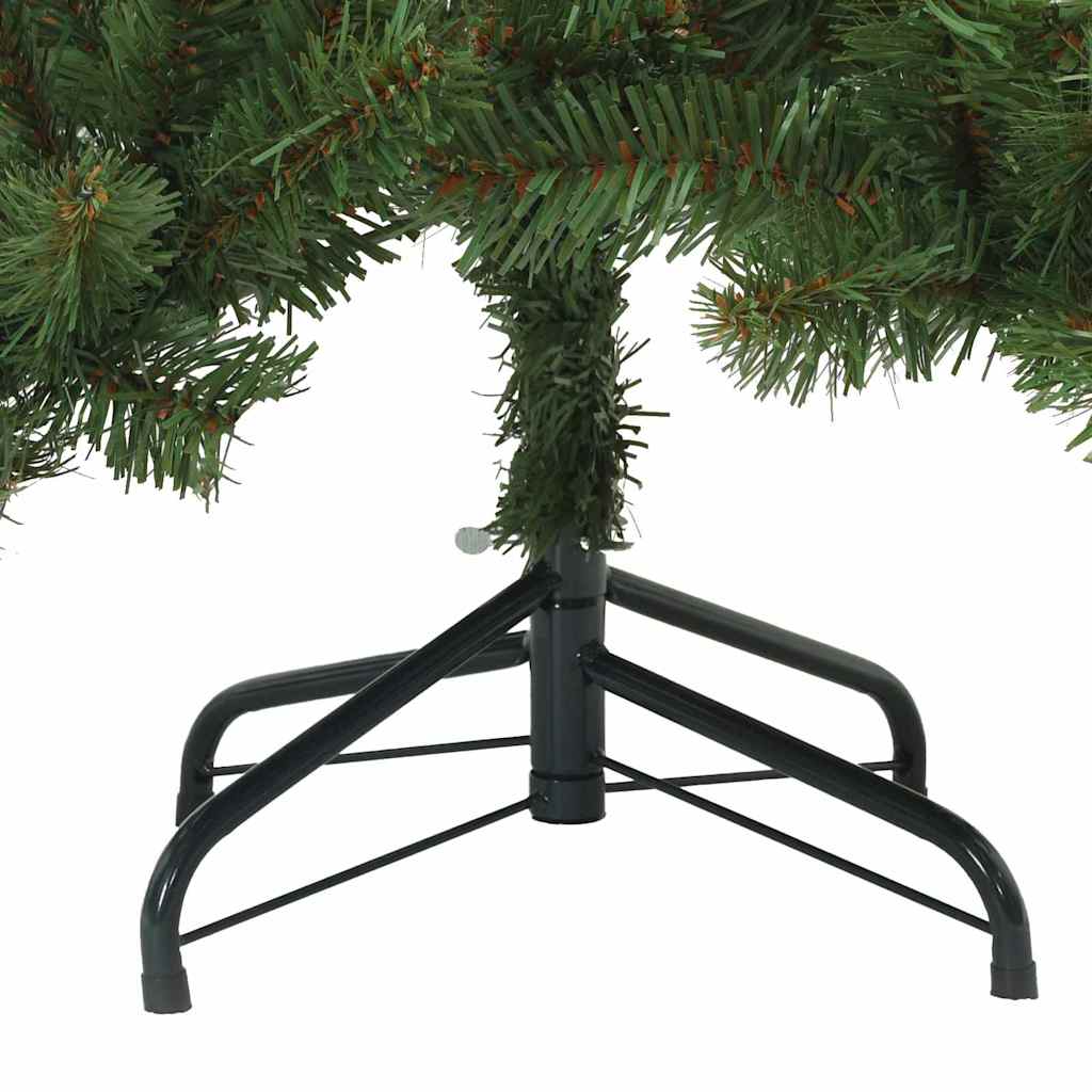 vidaXL Kunstmatige Inklapbare Kerstboom met 150 LED Groen 150 cm PVC