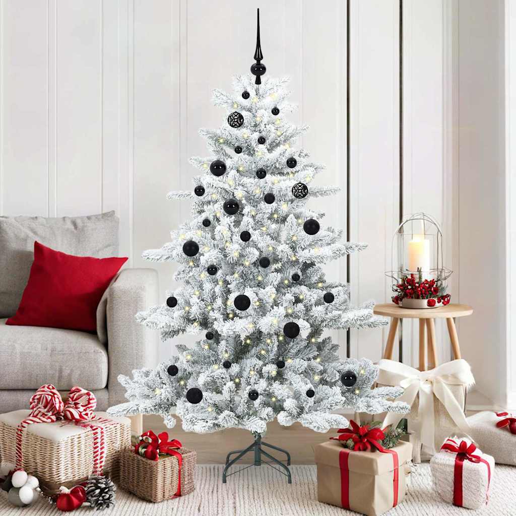 vidaXL Kunstmatige Inklapbare Kerstboom met 150 LED Groen 150 cm PVC