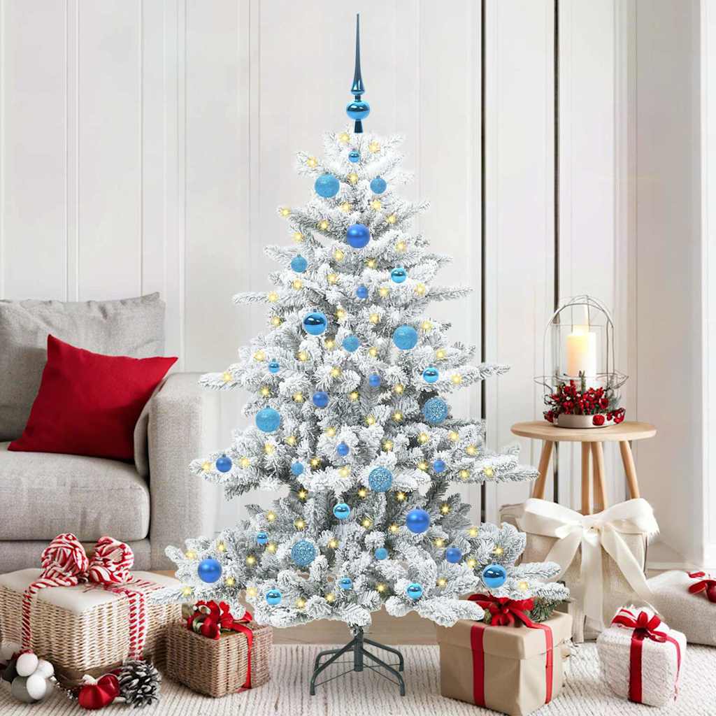 vidaXL Kunstmatige Inklapbare Kerstboom met 150 LED Groen 150 cm PVC