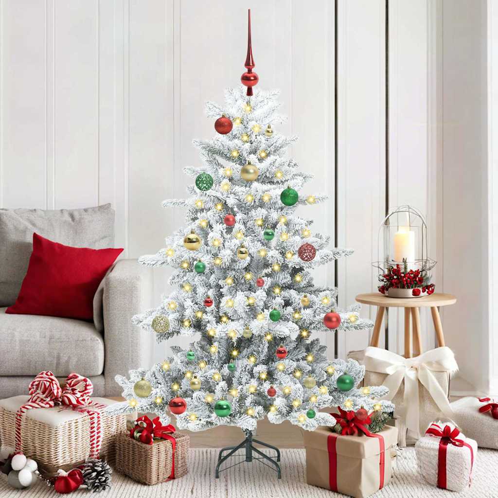 vidaXL Kunstmatige Inklapbare Kerstboom met 150 LED Groen 150 cm PVC
