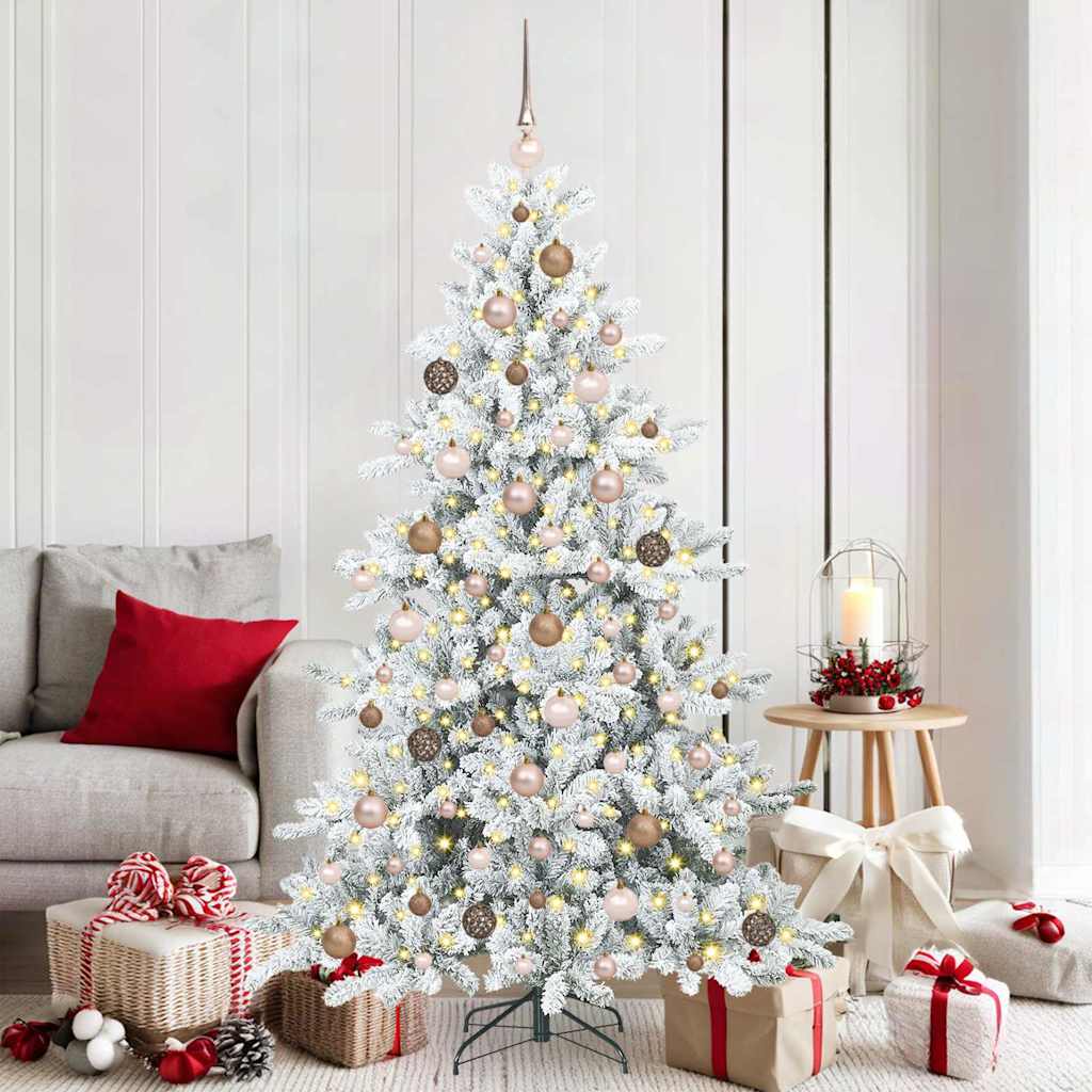 vidaXL Kunstmatige Inklapbare Kerstboom met 150 LED Groen 150 cm PVC