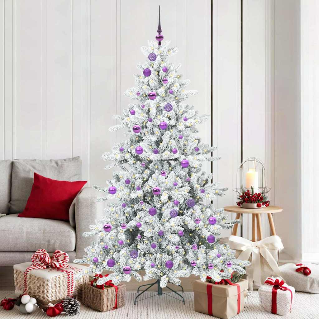 vidaXL Kunstmatige Inklapbare Kerstboom met 150 LED Groen 150 cm PVC