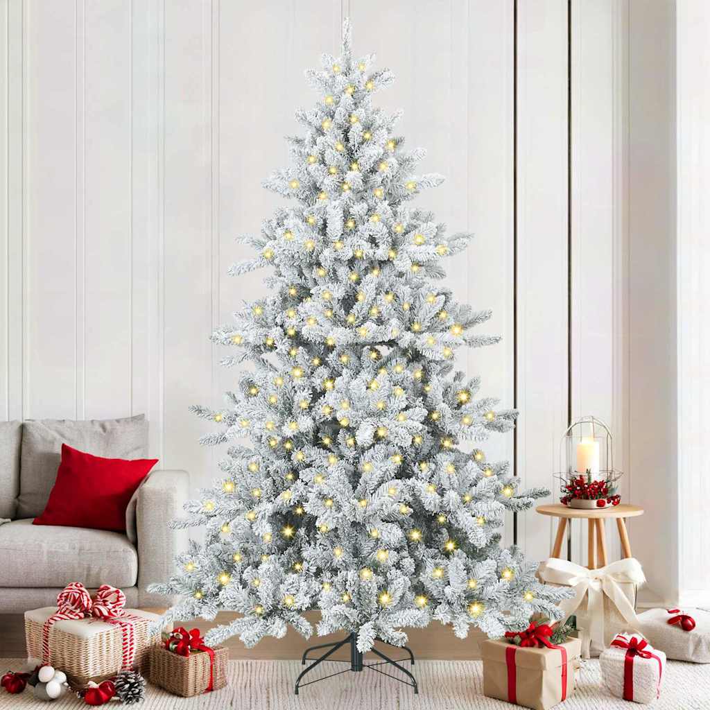 vidaXL Kunstmatige Inklapbare Kerstboom met 150 LED Groen 150 cm PVC