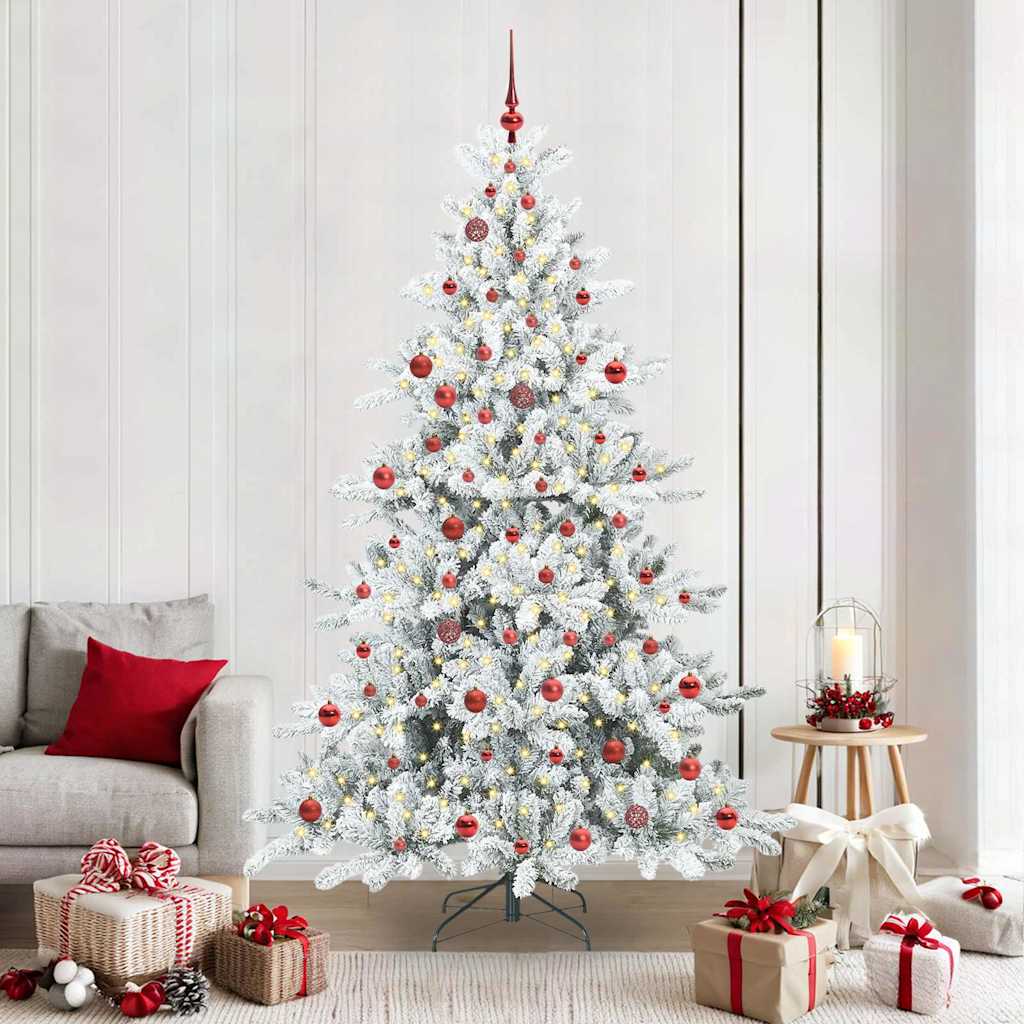 vidaXL Kunstmatige Inklapbare Kerstboom met 150 LED Groen 150 cm PVC