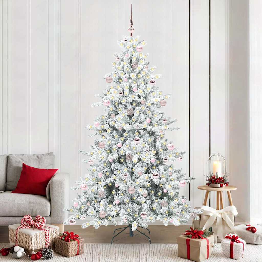 vidaXL Kunstmatige Inklapbare Kerstboom met 150 LED Groen 150 cm PVC