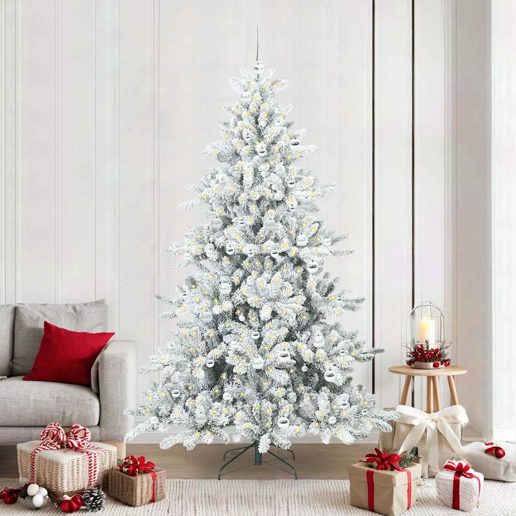 vidaXL Kunstmatige Inklapbare Kerstboom met 150 LED Groen 150 cm PVC