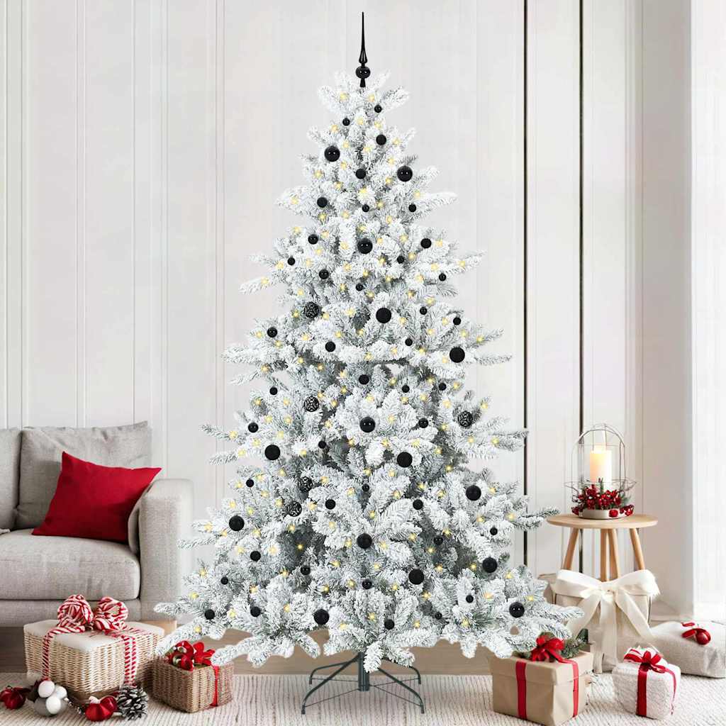 vidaXL Kunstmatige Inklapbare Kerstboom met 150 LED Groen 150 cm PVC