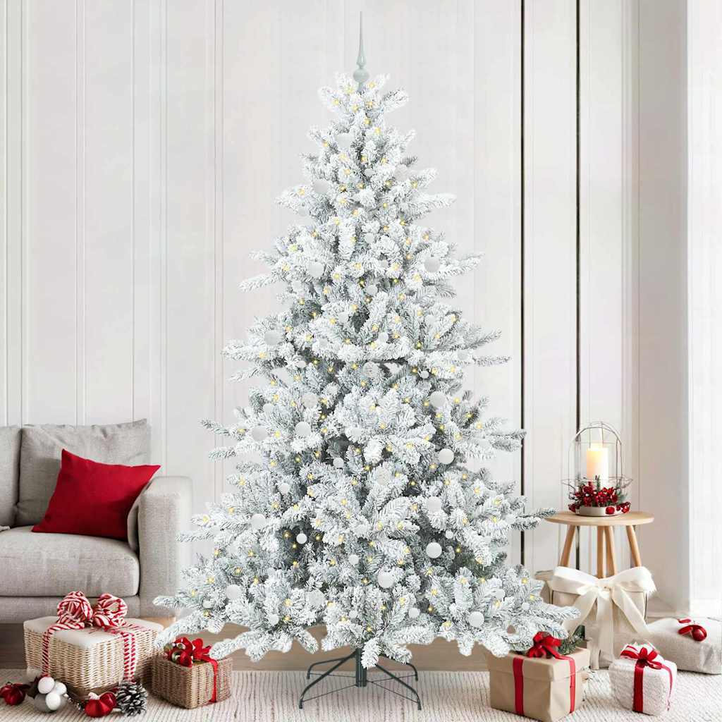 vidaXL Kunstmatige Inklapbare Kerstboom met 150 LED Groen 150 cm PVC