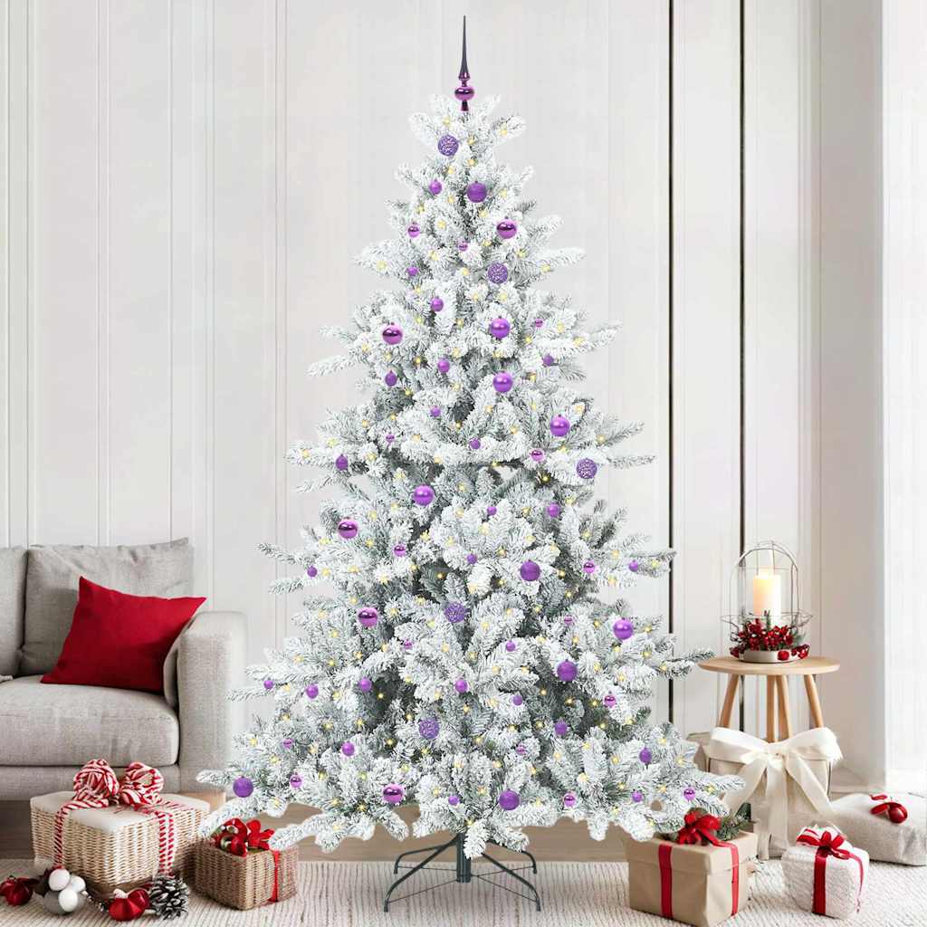vidaXL Kunstmatige Inklapbare Kerstboom met 150 LED Groen 150 cm PVC
