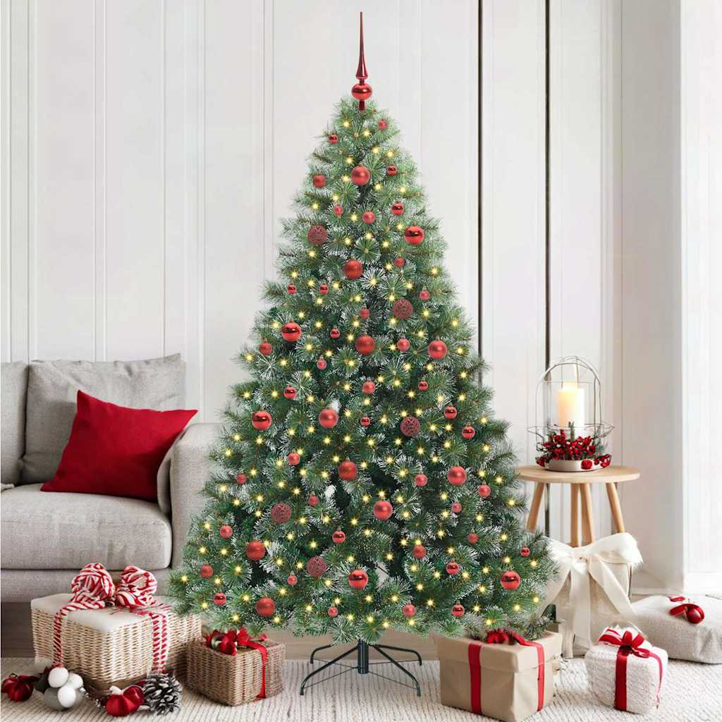 vidaXL Kunstkerstboom met 150 LED met standaard Groen 120 cm PE en PVC