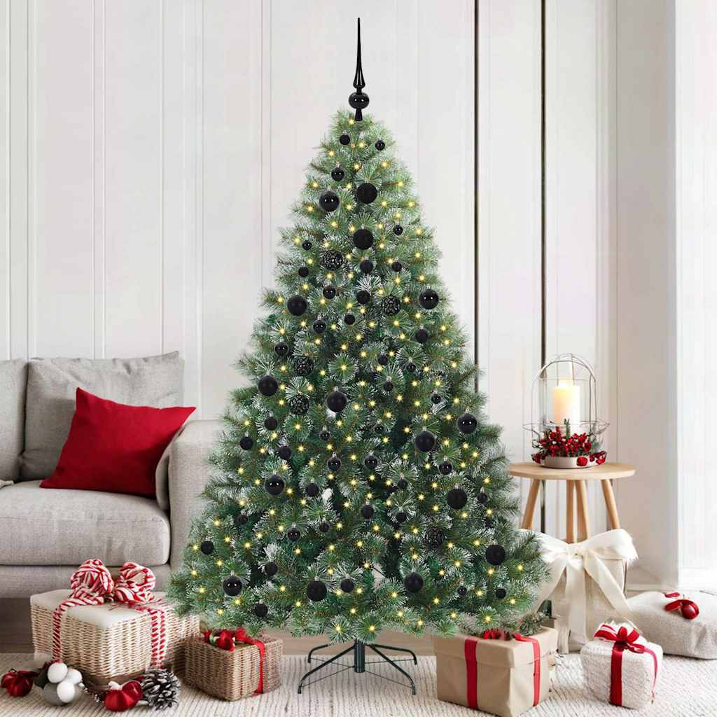 vidaXL Kunstkerstboom met 150 LED met standaard Groen 120 cm PE en PVC
