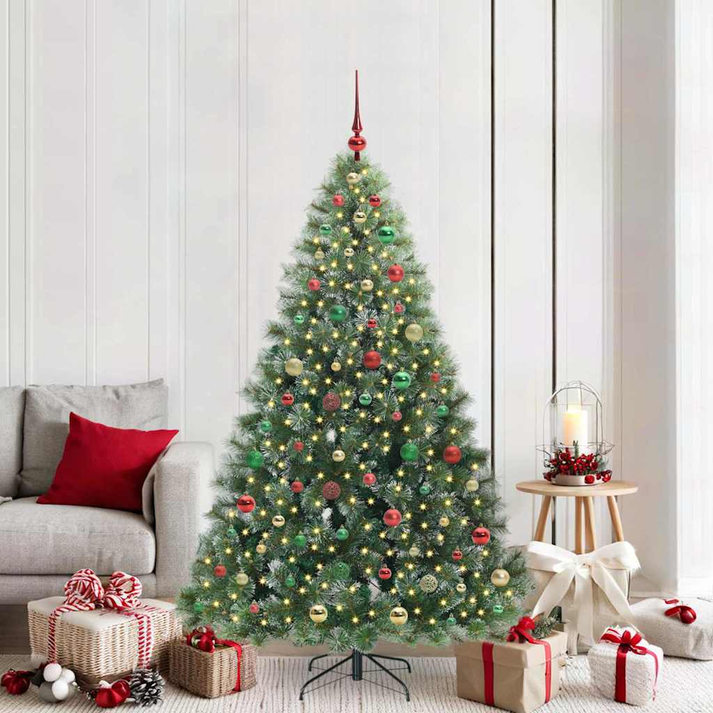 vidaXL Kunstkerstboom met 150 LED met standaard Groen 120 cm PE en PVC