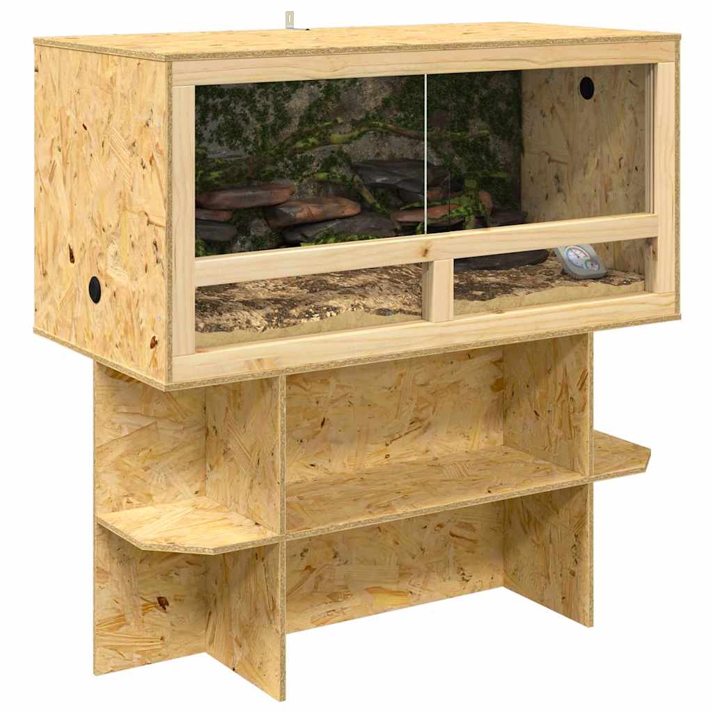 vidaXL Terrarium Bruin 100 x 50 x 100 cm OSB