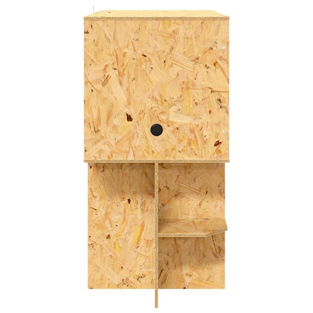 vidaXL Terrarium Bruin 100 x 50 x 100 cm OSB