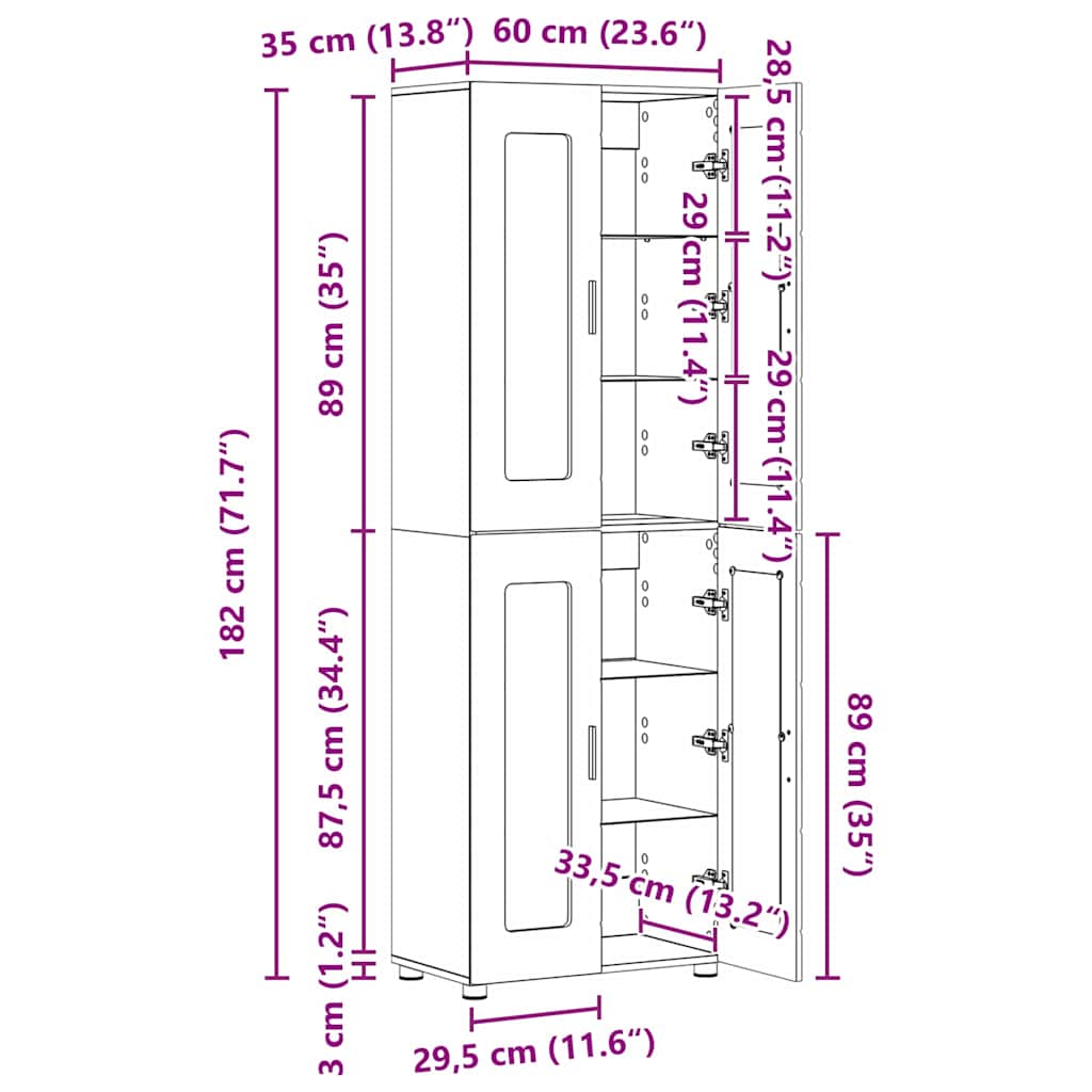 vidaXL TV-kast met lade met plank Wit 100.5 x 39 x 30 cm Bewerkt hout