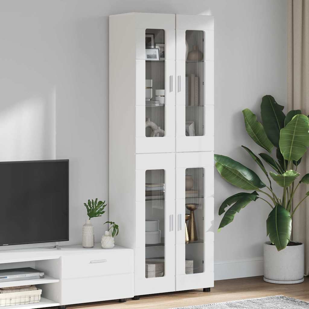vidaXL TV-kast met lade met plank Wit 100.5 x 39 x 30 cm Bewerkt hout
