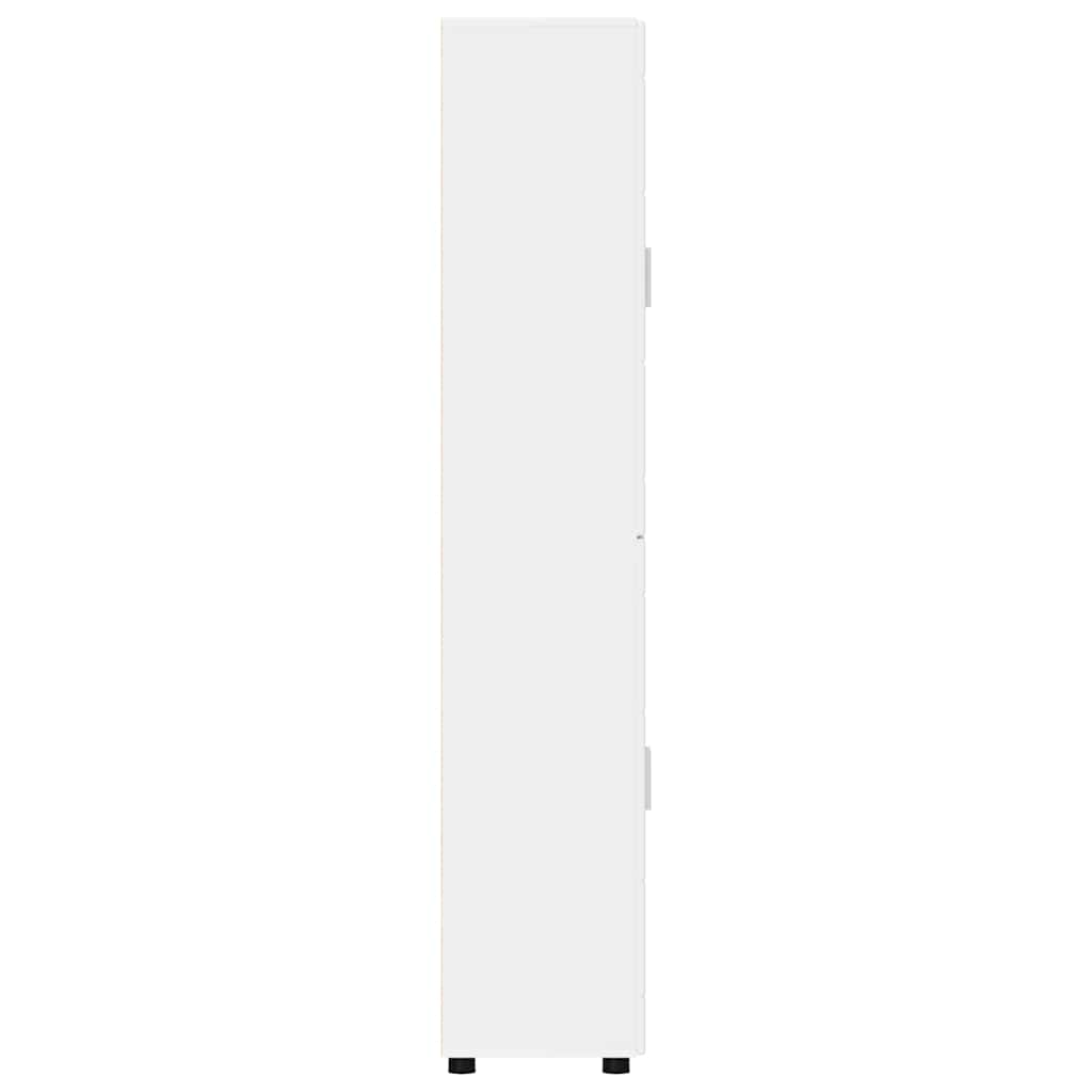 vidaXL TV-kast met lade met plank Wit 100.5 x 39 x 30 cm Bewerkt hout