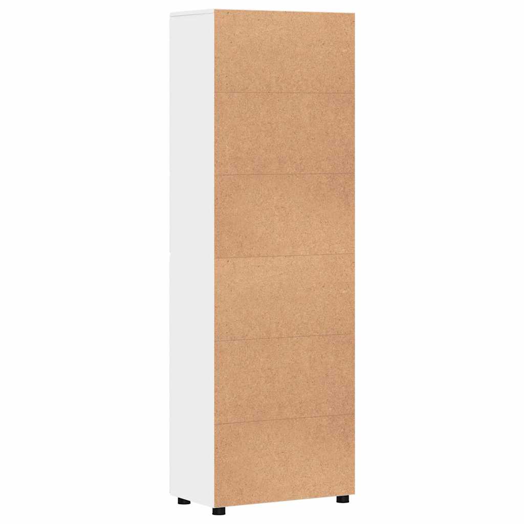 vidaXL TV-kast met lade met plank Wit 100.5 x 39 x 30 cm Bewerkt hout