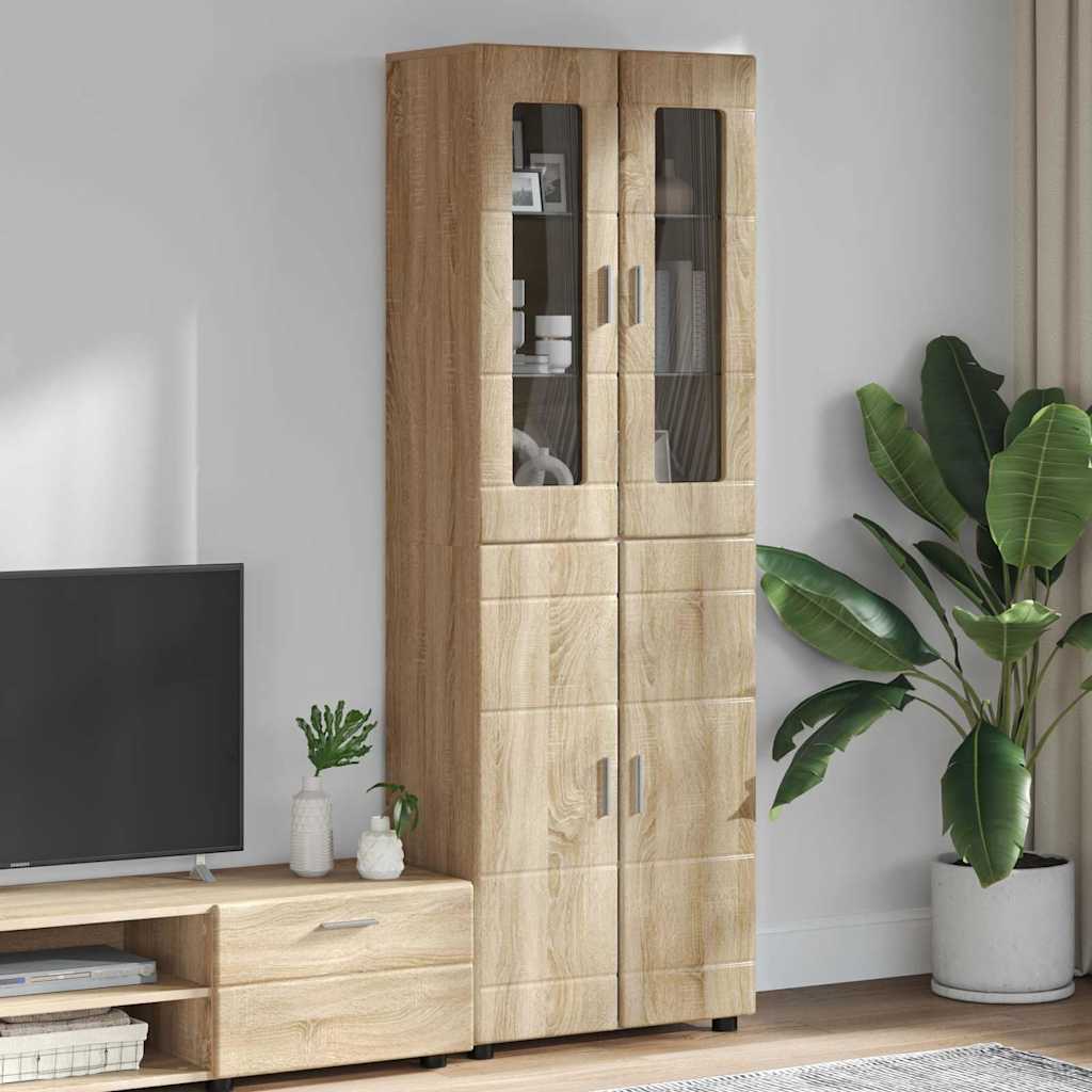 vidaXL TV-kast met lade met plank Wit 100.5 x 39 x 30 cm Bewerkt hout