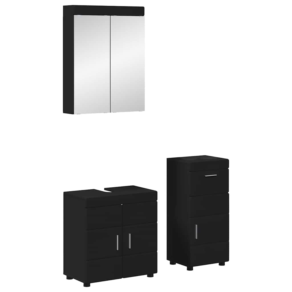 vidaXL Badkamer wastafelkast Wit 60 x 34 x 63 cm Bewerkt hout