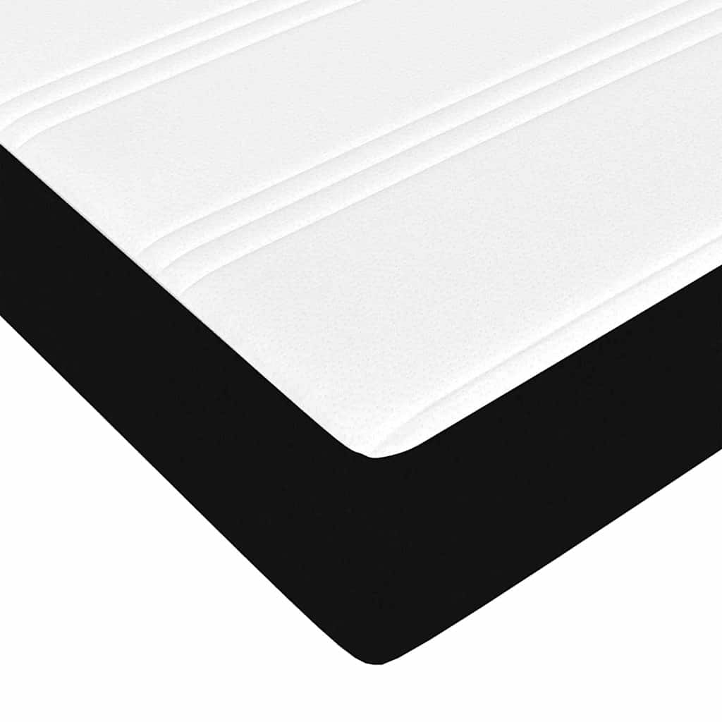 vidaXL Bedframe met matras Lichtgrijs 80 x 200 cm Stof