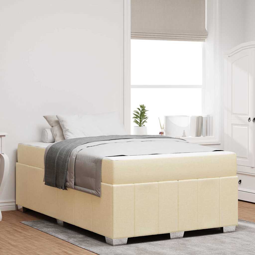 vidaXL Bedframe met matras Lichtgrijs 80 x 200 cm Stof