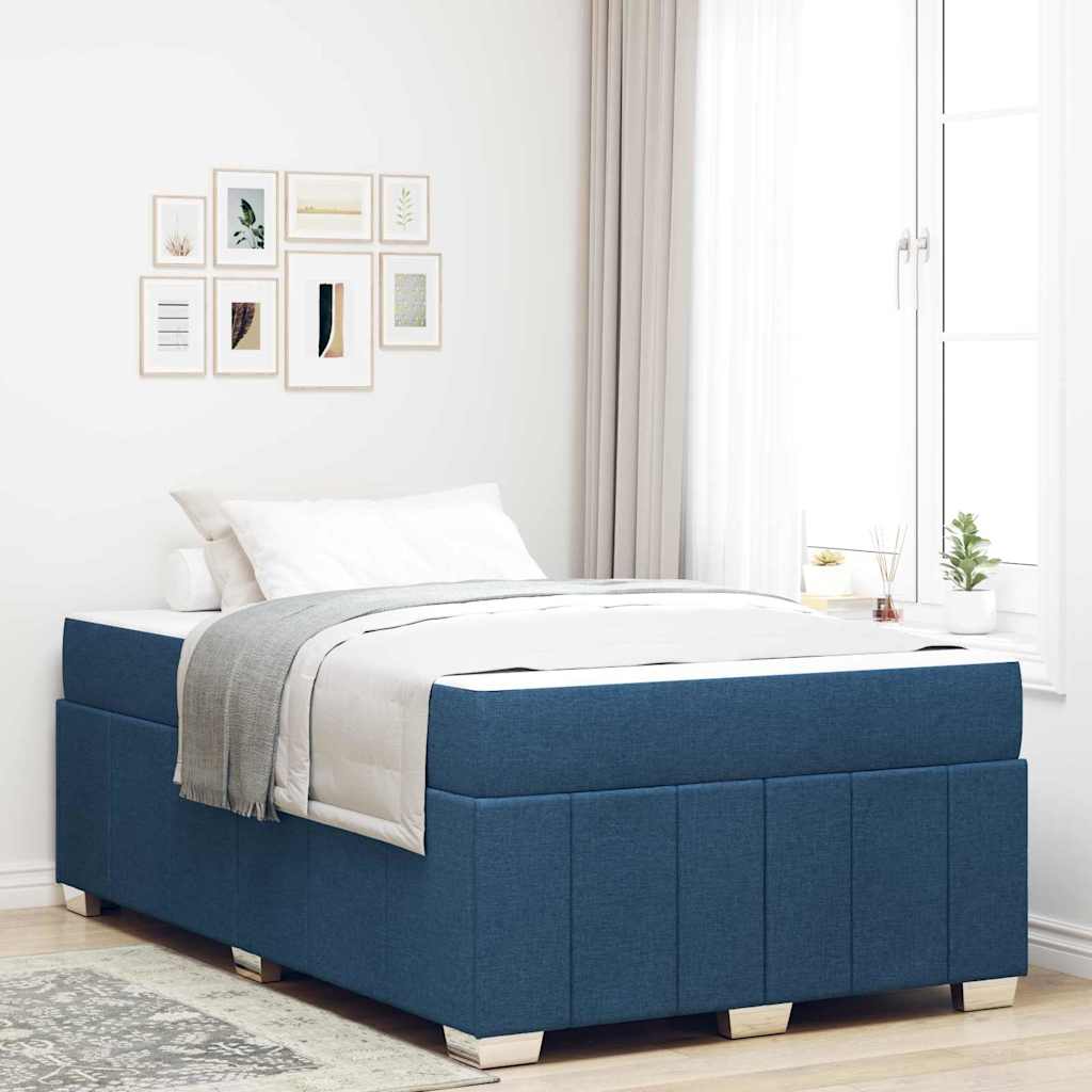 vidaXL Bedframe met matras Lichtgrijs 80 x 200 cm Stof