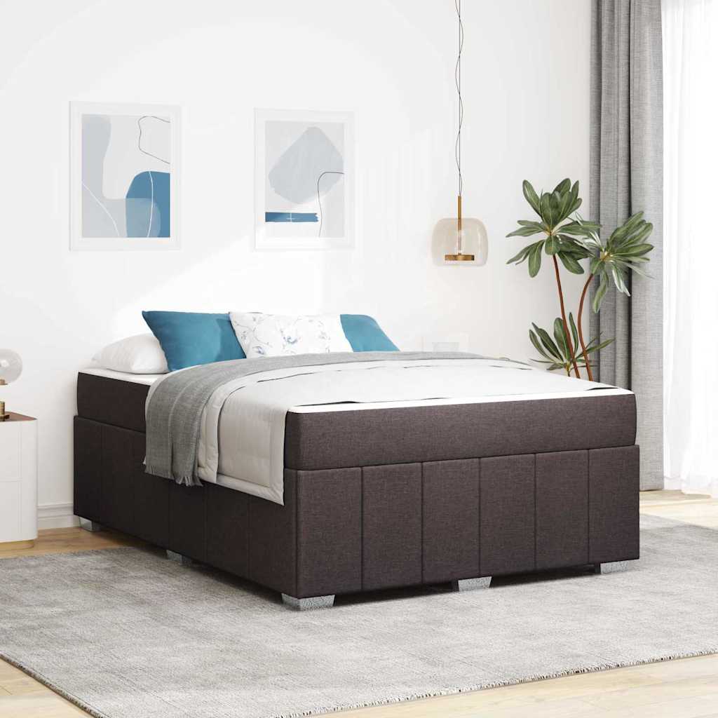 vidaXL Bedframe met matras Lichtgrijs 80 x 200 cm Stof