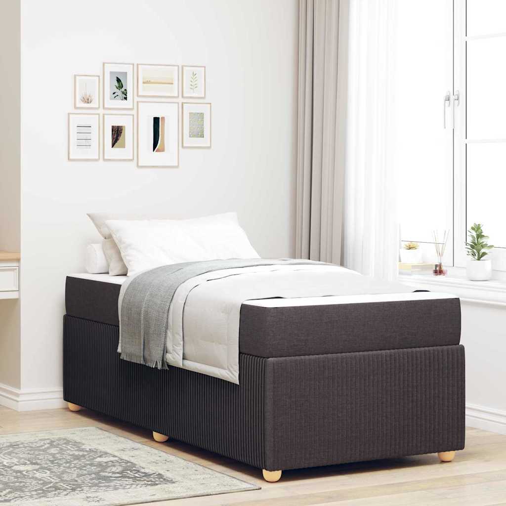 vidaXL Bedframe Anders Lichtgrijs 80 x 200 cm Stof