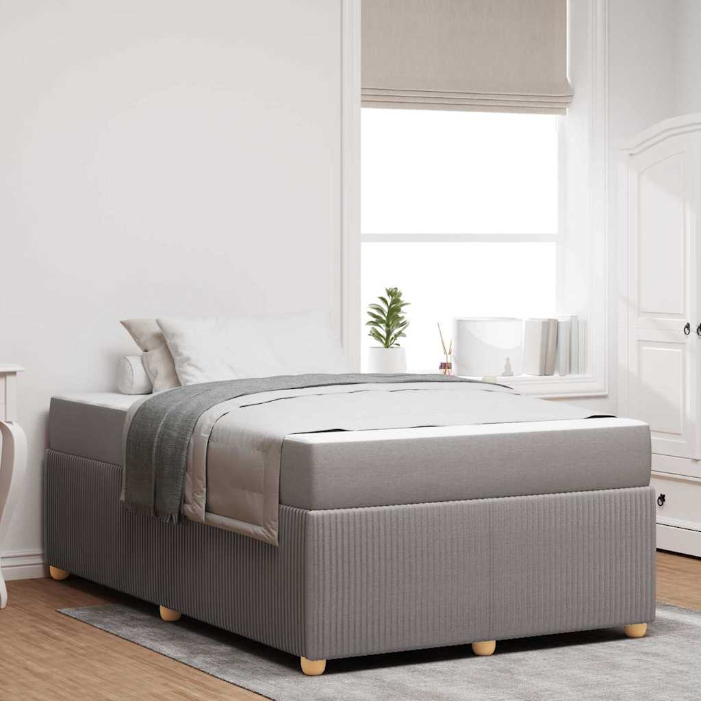 vidaXL Bedframe Anders Lichtgrijs 80 x 200 cm Stof