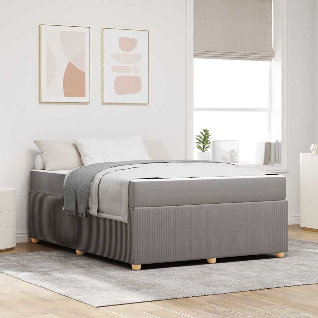 vidaXL Bedframe Anders Lichtgrijs 80 x 200 cm Stof