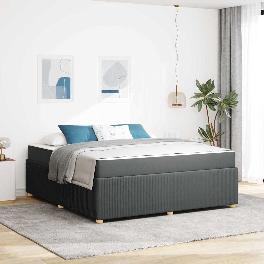vidaXL Bedframe Anders Lichtgrijs 80 x 200 cm Stof