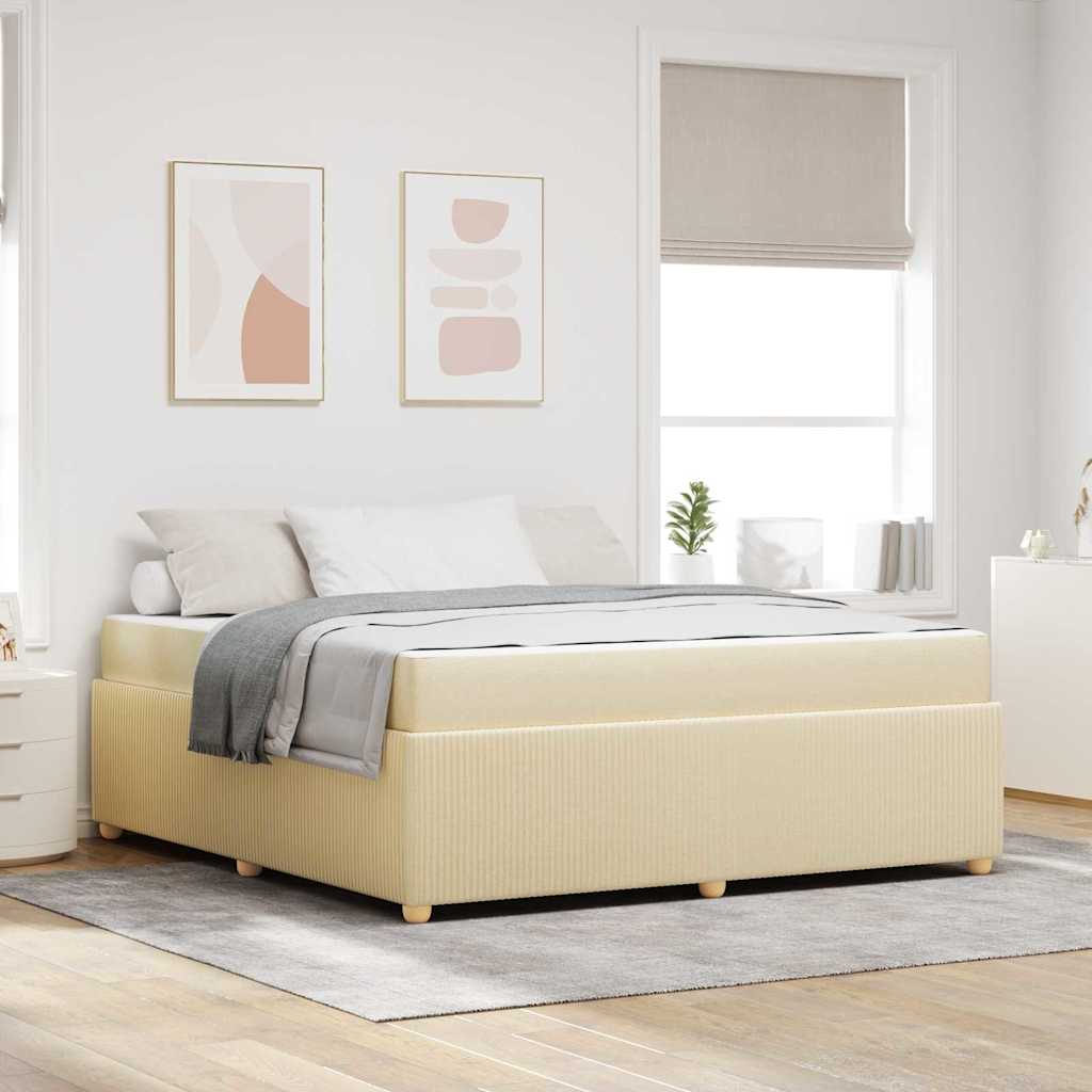 vidaXL Bedframe Anders Lichtgrijs 80 x 200 cm Stof