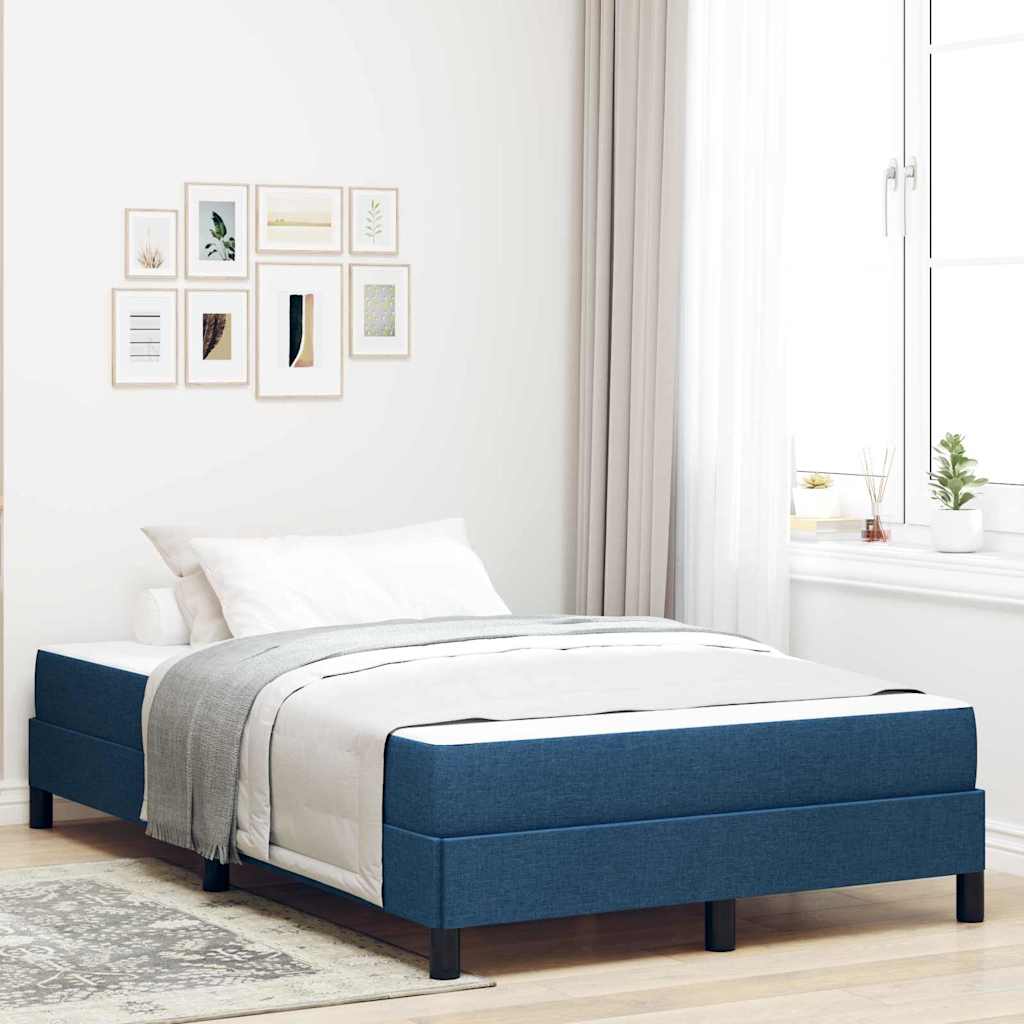 vidaXL Boxspring bed met matras Lichtgrijs 80 x 200 cm Stof