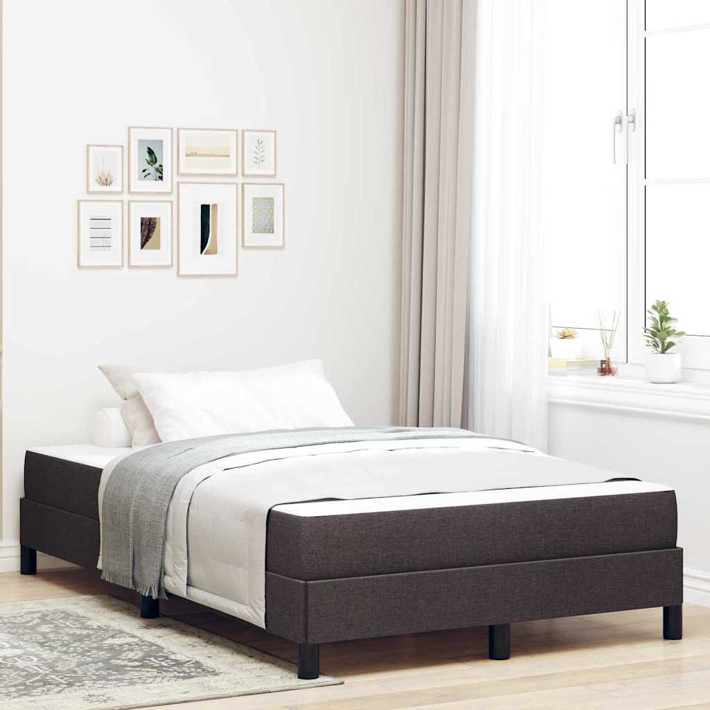 vidaXL Boxspring bed met matras Lichtgrijs 80 x 200 cm Stof