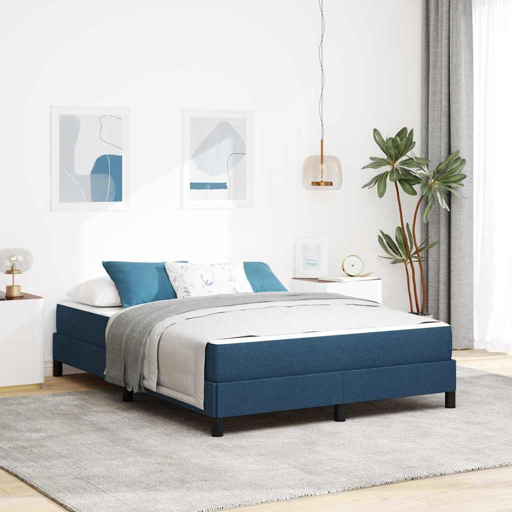 vidaXL Boxspring bed met matras Lichtgrijs 80 x 200 cm Stof