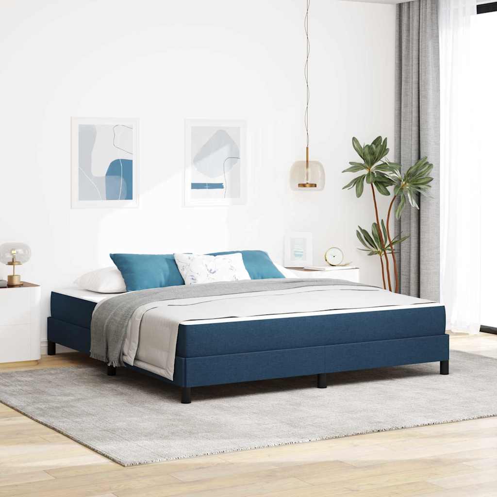 vidaXL Boxspring bed met matras Lichtgrijs 80 x 200 cm Stof