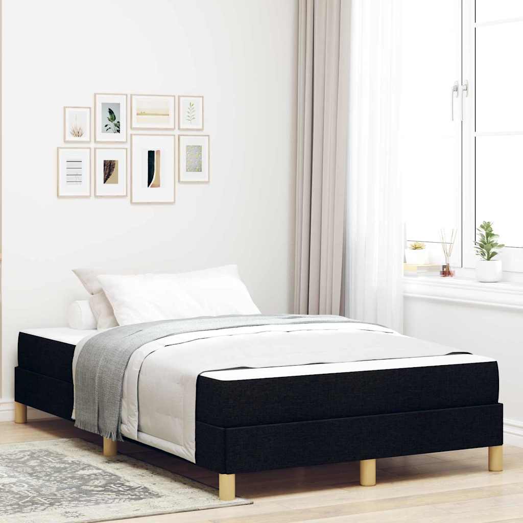 vidaXL Boxspring bed Lichtgrijs, Bruin 80 x 200 cm