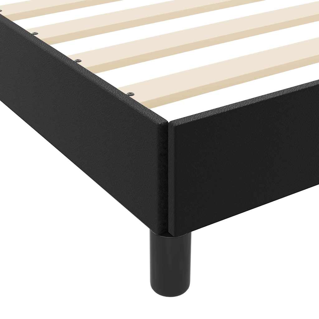 vidaXL Bed Zwart 80 x 200 cm Kunstleer