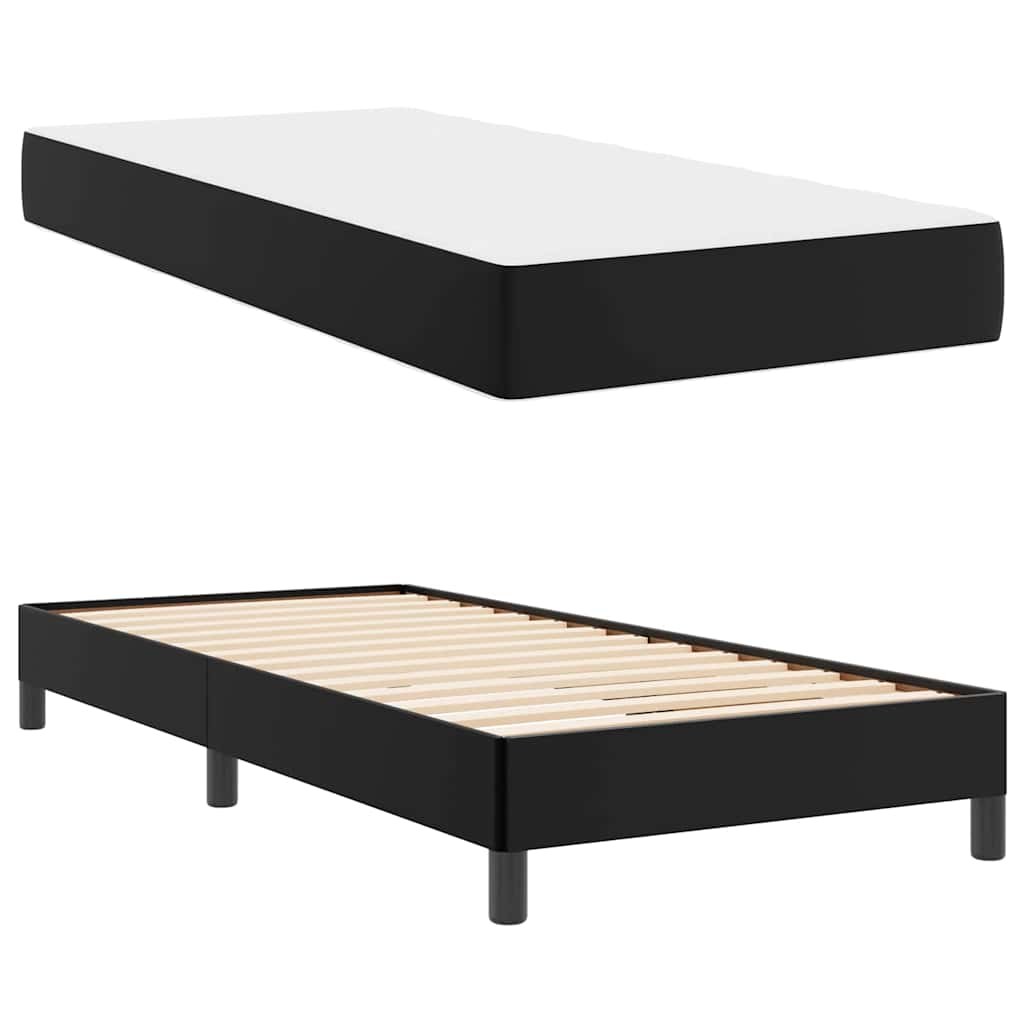 vidaXL Bed Zwart 80 x 200 cm Kunstleer