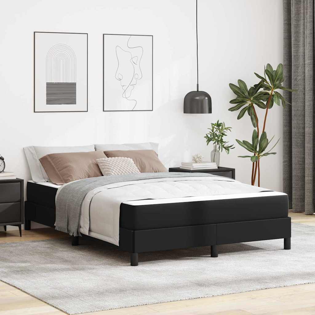 vidaXL Bed Zwart 80 x 200 cm Kunstleer