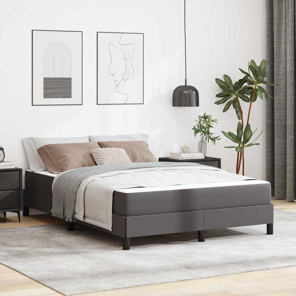 vidaXL Bed Zwart 80 x 200 cm Kunstleer